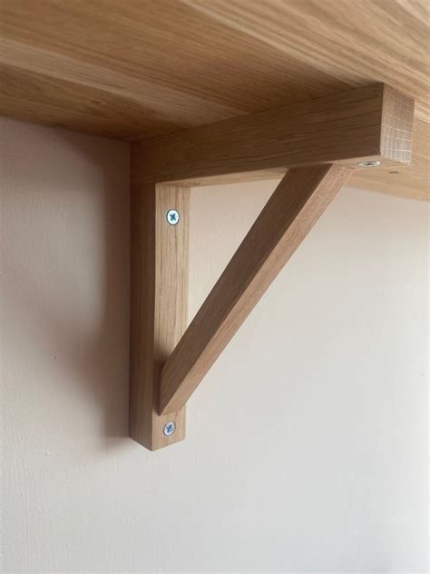 Oak Shelf Bracket - Etsy