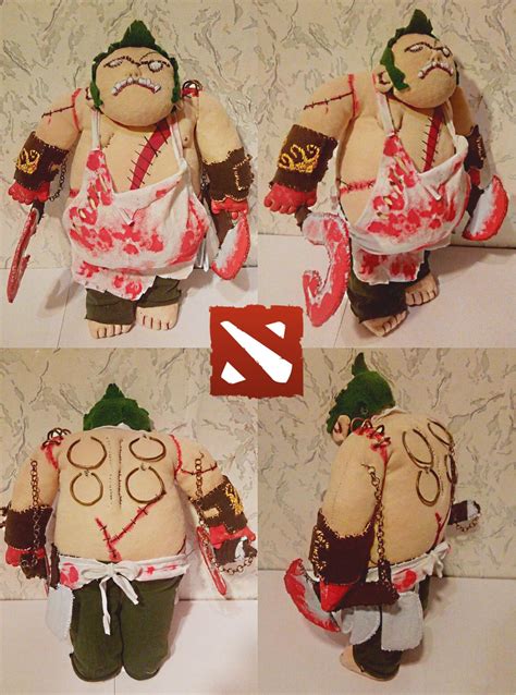 My GF made this cool Pudge plushie, check it out! : r/DotA2