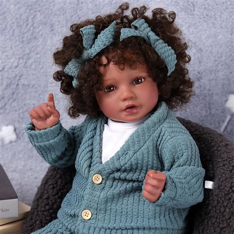 Amazon.com: BABESIDE Reborn Baby Dolls Black Girl Callie - 20 - Inch