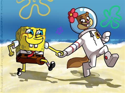 Spongebob x Sandy by Hazelthedragoness on DeviantArt