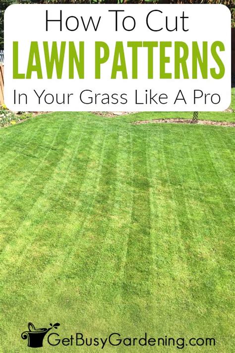 Lawn Mowing Patterns & Techniques: How To Cut Grass Like A Pro