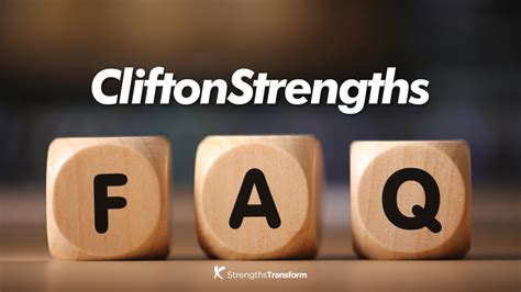 FAQs - CliftonStrengths Frequently Asked Questions - StrengthsTransform™