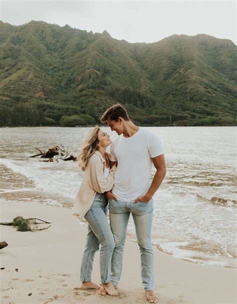 couples session  makapu  beach hawaii artofit
