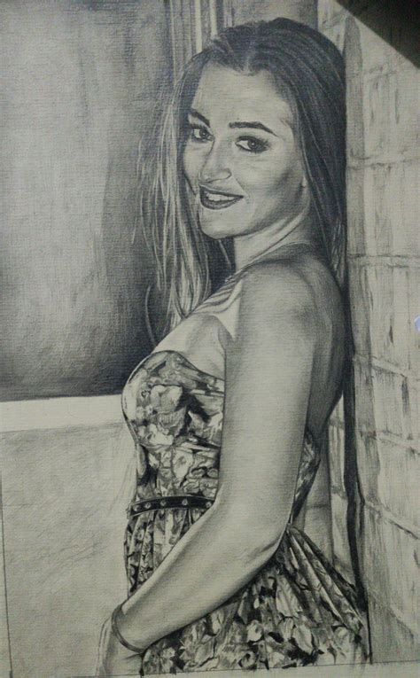 Customize Nude Pencil portrait graphite pencil drawing | Etsy