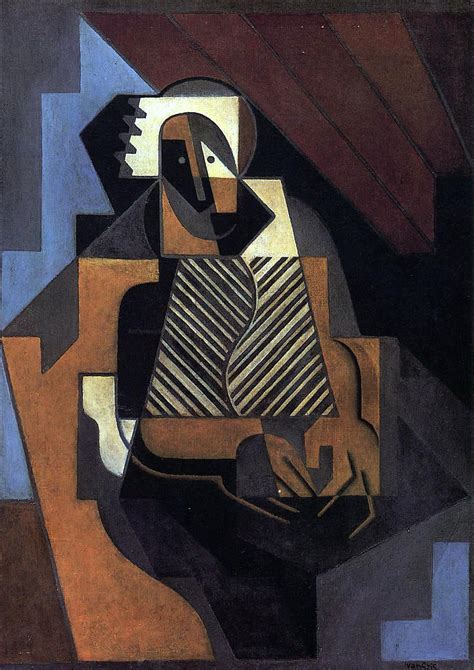 Juan Gris Unknown Canvas Art Print – canvasartdealer