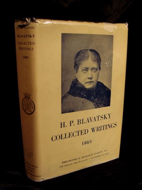 H. P. BLAVATSKY COLLECTED WRITINGS 1883, First Edition, c. 1950 by ...