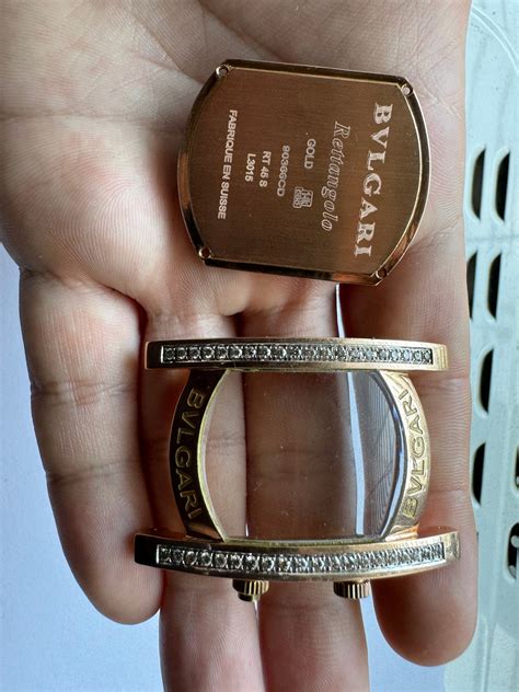 ЗОЛОТЫЕ ЧАСЫ С БРИЛЬЯНТАМИ 40 ШТ Bulgari! ДОП.ФОТО В ОПИСАНИИ!★★ (торги ...