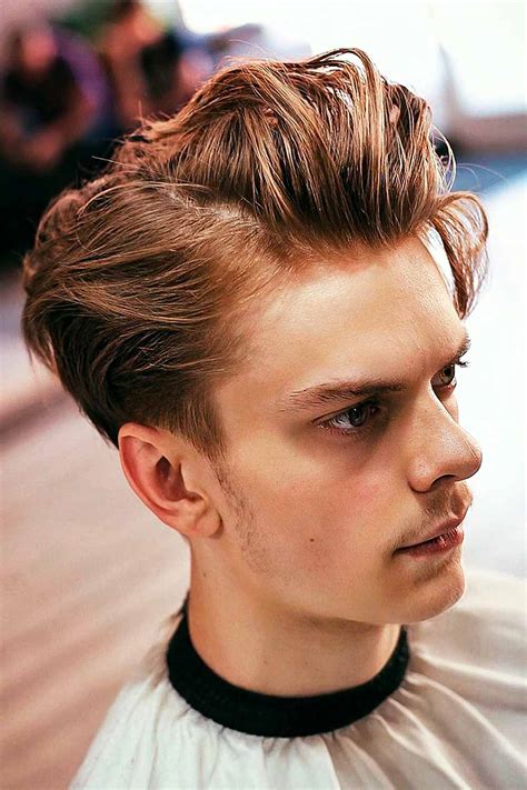 how to side part your hair male
