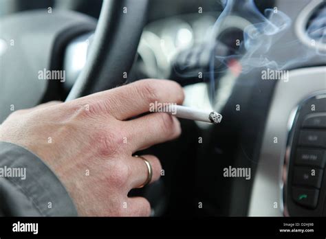 Smoke in car hi-res stock photography and images - Alamy