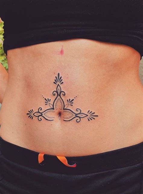 30 Pretty Belly Button Tattoos Make You Attractive | Belly button ...