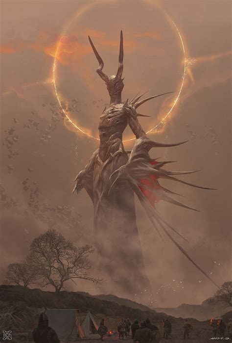 Giant in the cloud, mist XG on ArtStation at https://www.artstation.com ...