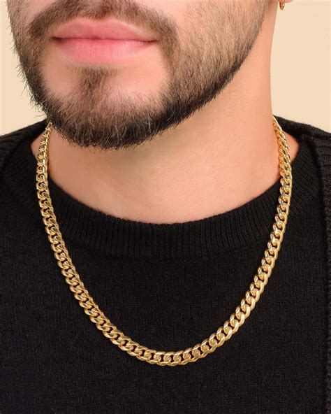 cuban gold chains for men 7