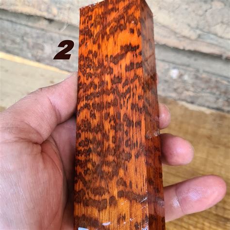 Highly Figured Snakewood Blank, Knife Handle, Knife Maker Gift ...