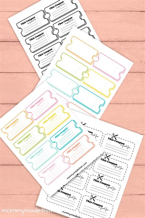 Get FREE Printable Blank Coupons Now! - Printables for Everyone