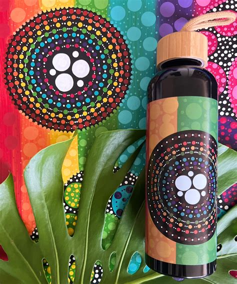 Eggs of the Rainbow Serpent Drink Bottle – Tiffany Hunter Studio
