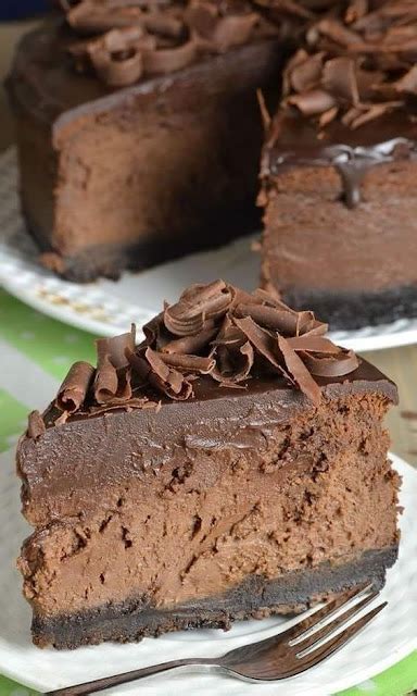 Triple chocolate cheesecake – Recipes 2 Day