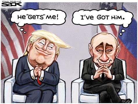 Sack cartoon: The Trump-Putin encounter - StarTribune.com