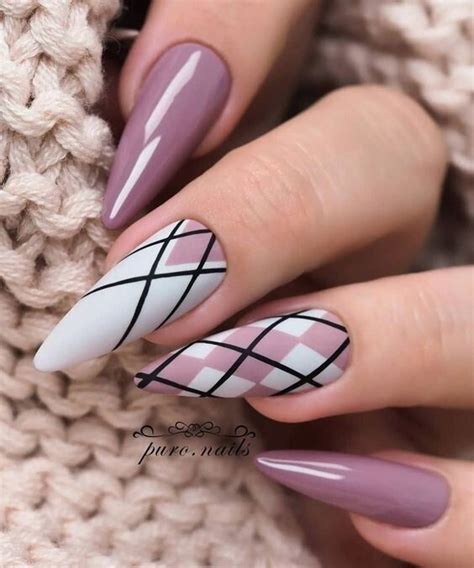 Маникюр, красота до кончиков ногтей. — геометрия | OK.RU | Gel nails ...