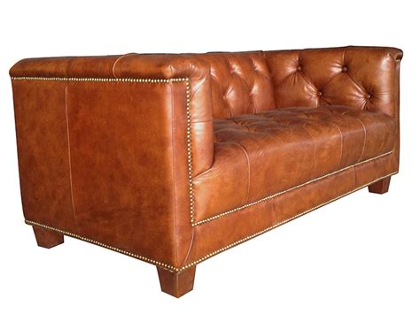 Top grain Leather Sofa;old leather sofa;Vintage Sofa Set;Vintage Old Top Grain Brown Leather ...