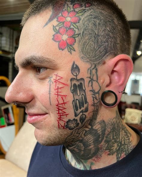 Face Tattoo Ideas - Lush Tattoos