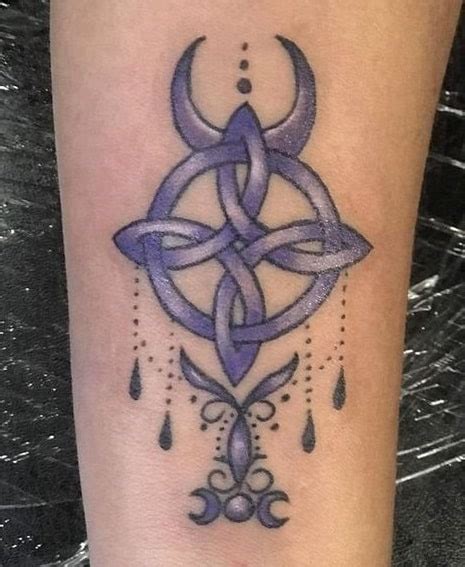 Nó De Bruxa Tatuagem - Tatuagem de nó de bruxa: significado sobre este lendário amuleto e ...