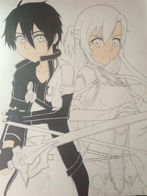 Sword Art Online Drawing at PaintingValley.com | Explore collection of ...