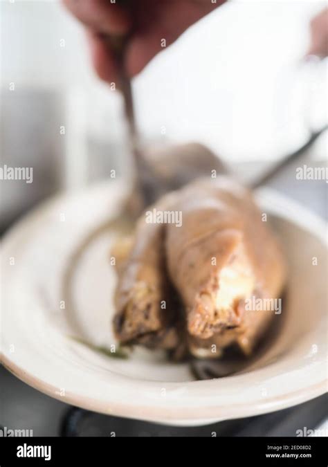 boiled pig foot Stock Photo - Alamy