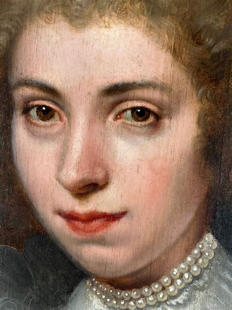 Proantic: 17th Century Dutch School Portrait Of Young Woman
