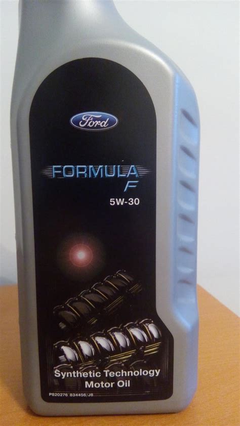 Ford Formula F 5W-30 свежее 2015г - Лабораторные анализы - Свежие ...