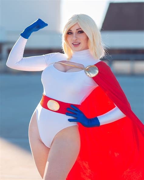 Power Girl by Kayla Erin : r/cosplaybabes