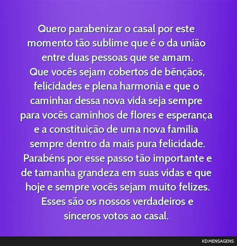Carta Para Um Casal De Amigos - Quero parabenizar o casal por este momento tão sublime que é o ...