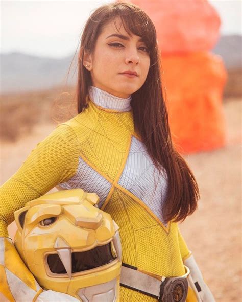 yellow power ranger costume