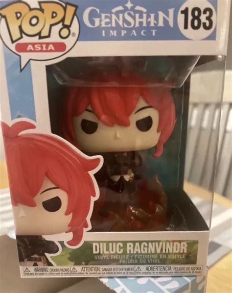 ASIA - DILUC Ragnvindr #183 Genshin Impact Funko Pop £17.88 - PicClick UK