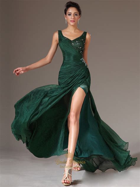 Cheap Emerald Green Formal Gown at Cari Kirby blog