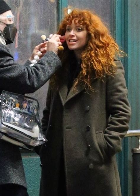 NATASHA LYONNE on the Set of Russian Doll, Season 2 in New York 03/16