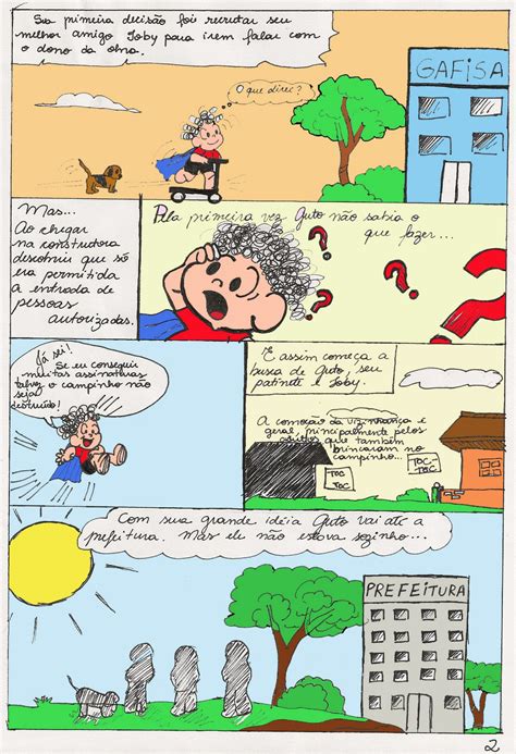Exemplo De Historia Em Quadrinhos