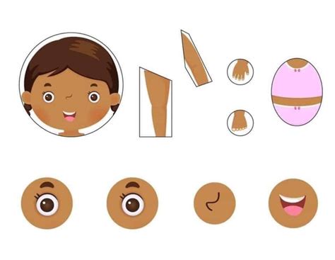 Pin by Алена Терех on части тела | Childcare activities, Toddler crafts ...