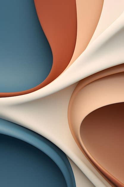 Abstract Simple 3D Wallpapers | Premium AI-generated image