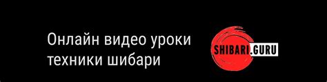 Shibari.Guru - онлайн уроки шибари | Проект создан в помощь обучающимся ...