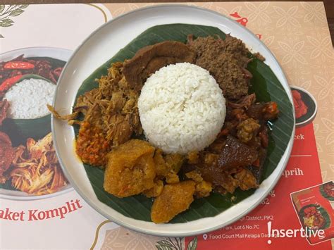 4 Menu Baru di Gudeg Mercon Bu Prih Heritage SCBD