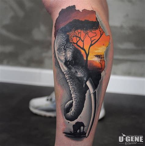 African Baobab Tree Tattoo | Best Tattoo Ideas