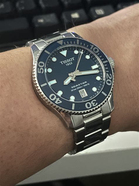 Just received the Tissot Seastar 1000 36mm | WatchUSeek Watch Forums