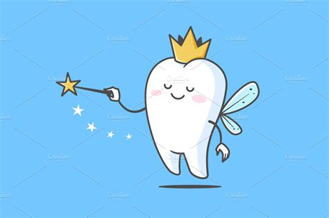 Tooth Fairy ~ Illustrations ~ Creative Market