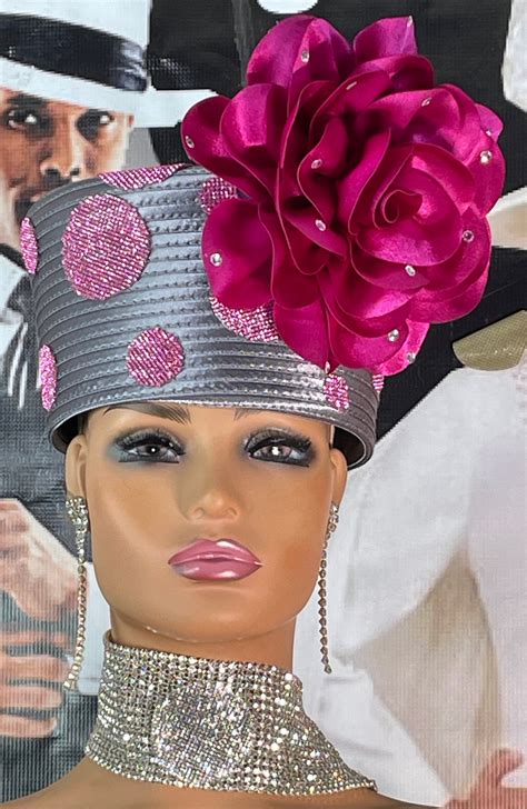 "Turn Heads with the 8822 Church Hat – Limited Edition Chic!" Silver