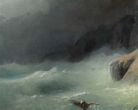Иван Константинович Айвазовский. | World art, Russian painting, Stormy sea
