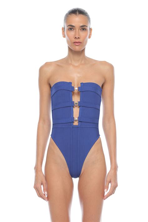 LEILA HIGH LEG ONE PIECE