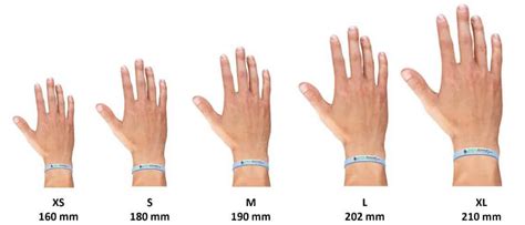 Silicone wristbands with customized length and width. Different sizes