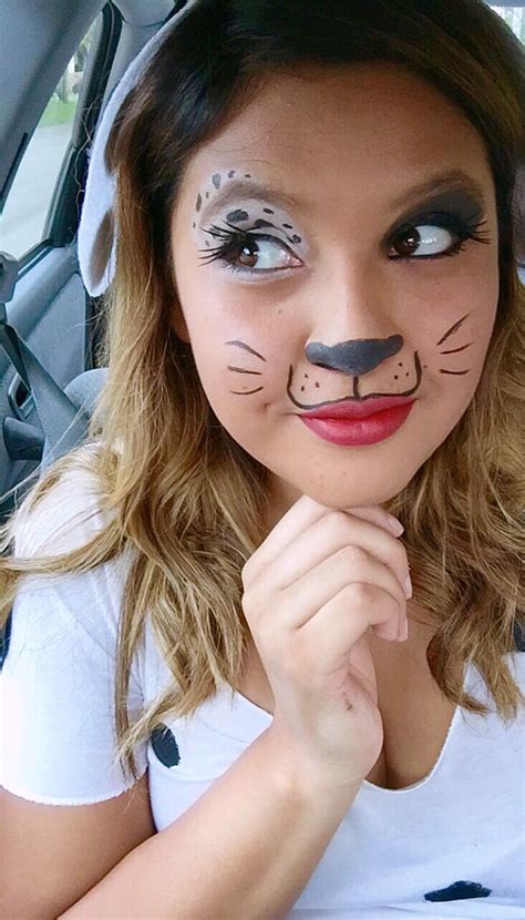 Dalmatian Dog Makeup