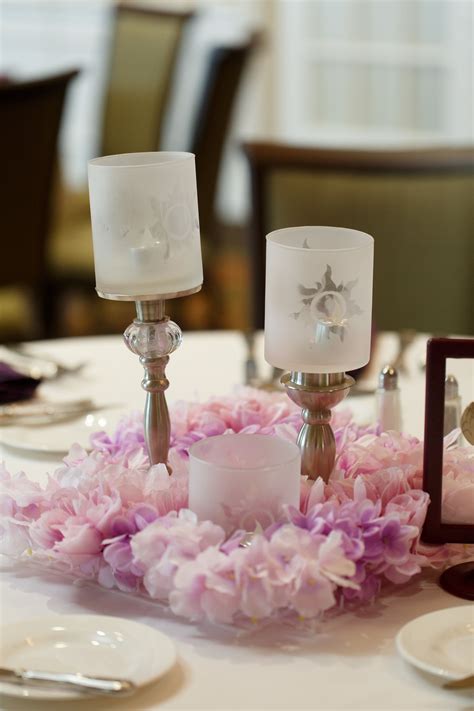 Tangled Disney Wedding Centerpiece