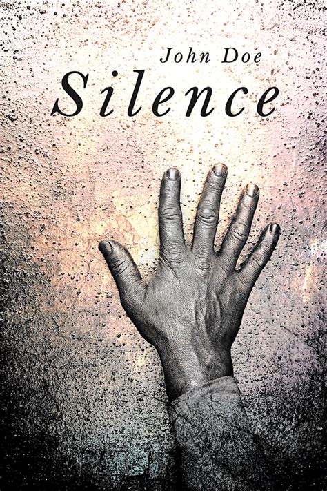 silence  book cover designer